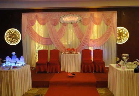 结婚舞台布置图片