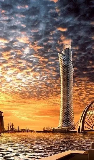 建筑景观效果图图片(2536X4000(DPI:72))psd模版下载
