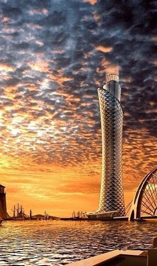 建筑景观效果图图片