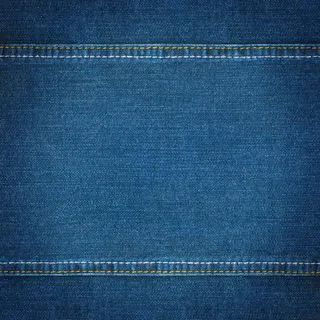 蓝色牛仔面料背景 蓝色牛仔面料背景