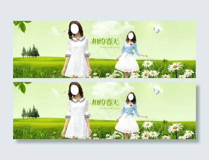 淘宝天猫春天女装轮播图