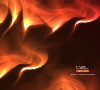 动感幻彩烟雾线条背景图片