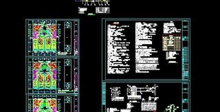 五层精工厂房采暖平面图