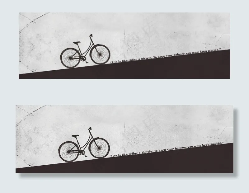 手绘现代简约海报背景