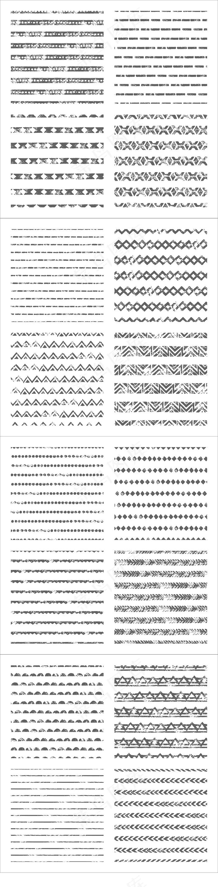 卡通边框分割线矢量集合eps,ai矢量模版下载