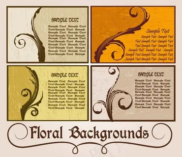 文艺复古风格咖啡主题名片卡片设计