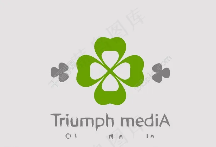 四叶草logo图片ai矢量模版下载