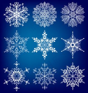 精美冬季背景素材