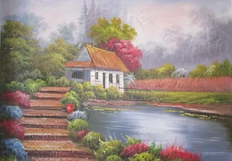 油画 风景图片 油画 风景图片