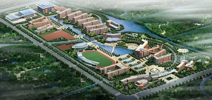 城市规划交通景观鸟瞰图片