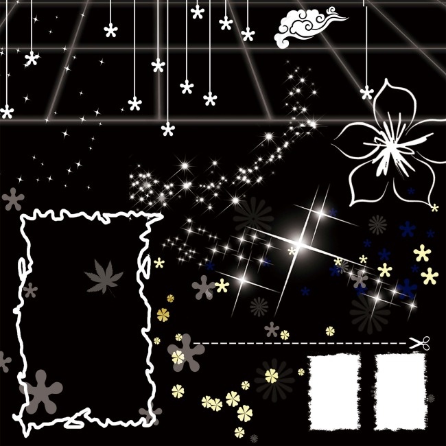 满天星素材底纹