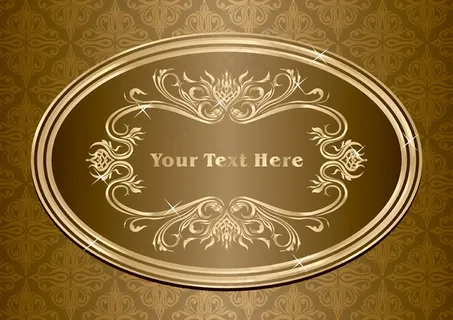 漂亮的欧式花边花纹矢量素材