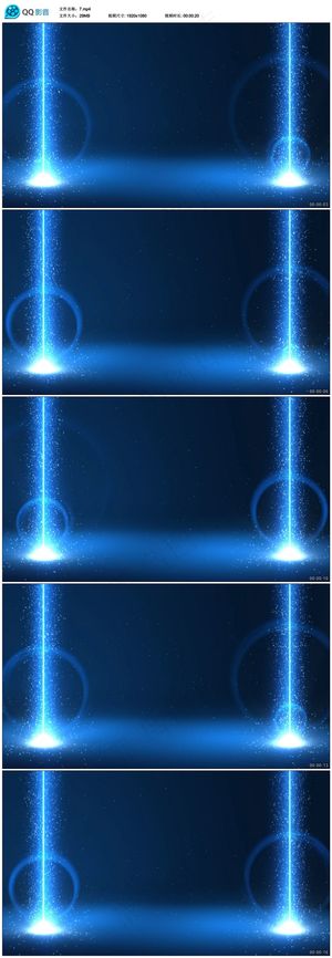 光线粒子LED视频素材