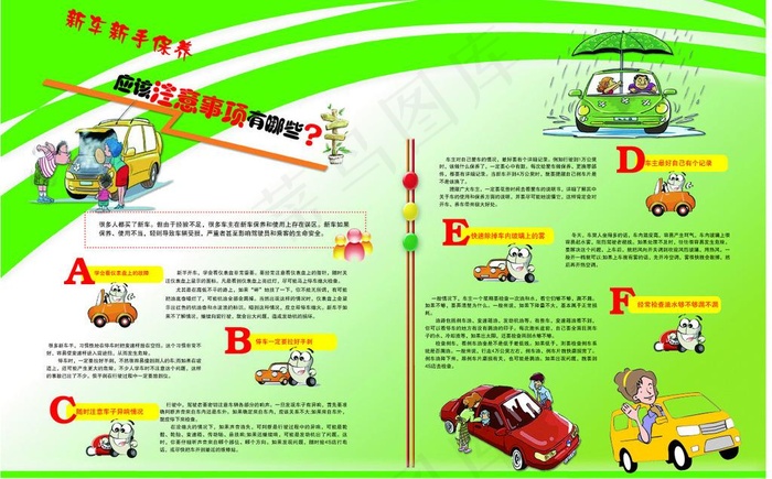 汽车养护图片eps,ai矢量模版下载