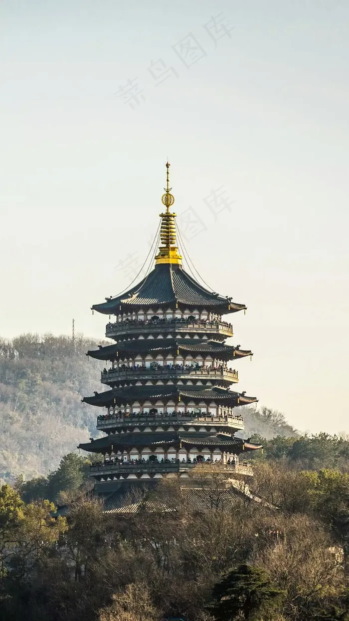 塔高清摄影图片