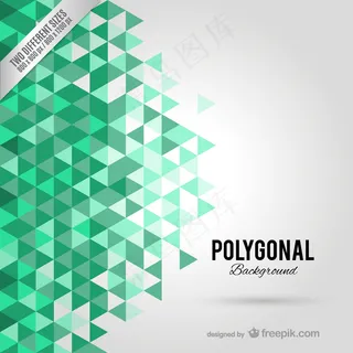 绿色背景矢量图