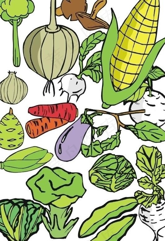 矢量蔬菜合辑（3）图片