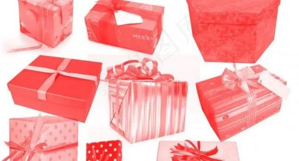 礼物 盒子 笔刷图片