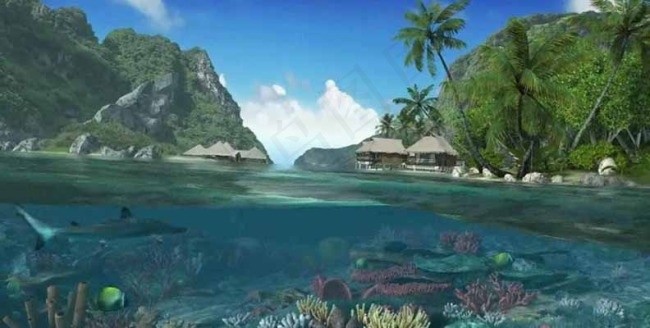 海上船只动态背景视频素材