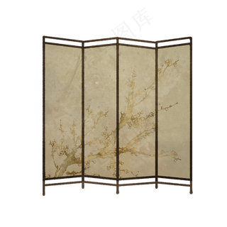 中国风古代屏风装饰免扣素材中国风古代屏风装饰免扣素材