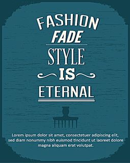 时尚字体设计背景