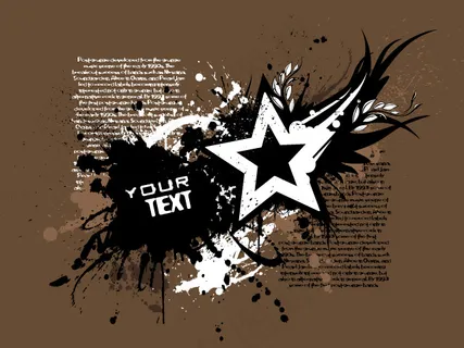 五个五角星元素2