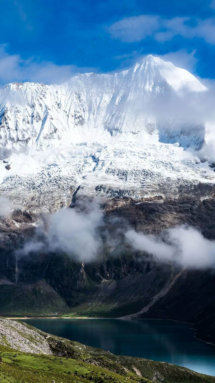 雪山高清摄影图片