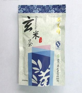 颗粒玄米茶小包装图片