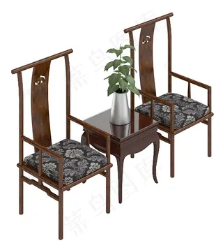 装修单体沙发素材