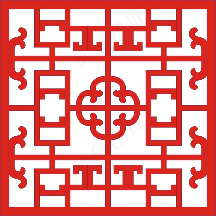 矢量镂空花纹边框底纹cdr矢量模版下载