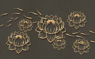 金色背景 中国风背景图片