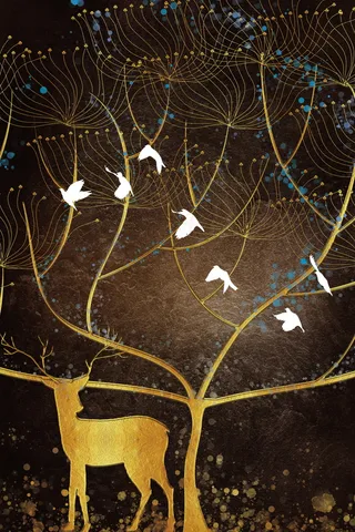 金色背景 中国风背景图片