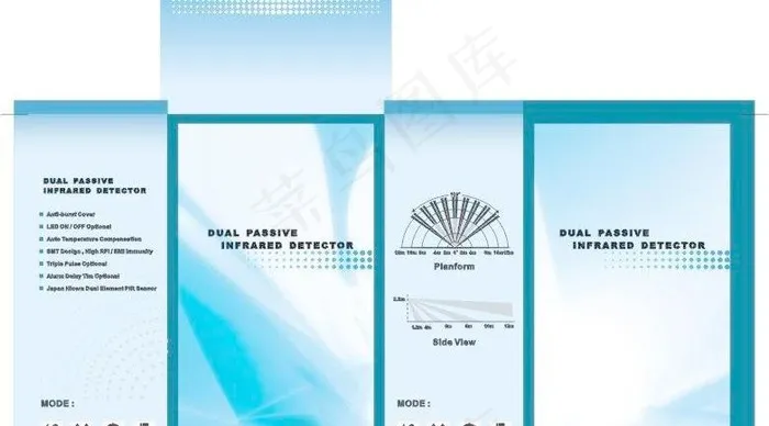 安防包包装图片cdr矢量模版下载