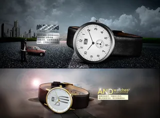 手表广告海报PSD图片