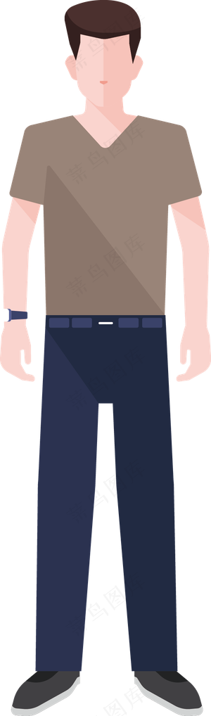 ppt人物卡通人物透明免抠png