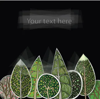 卡通城市主题矢量素材-5