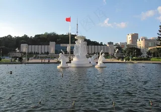 福州五一广场风光图片