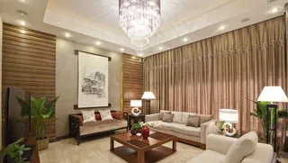 中式客厅装修设计效果图