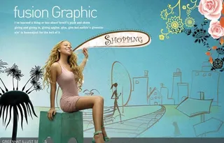 时尚美女潮流风PSD素材