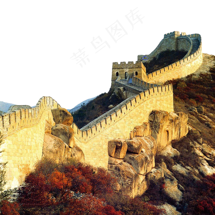 超多款精品北京长城旅游景点PNG海...