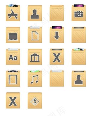 邮箱风格电脑图标下载