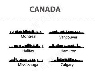 世界上海成都西安加拿大世界著名城市...
