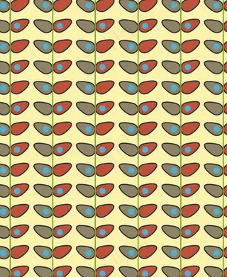 卡通树叶墙纸图片