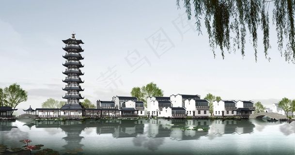 建筑效果图图片