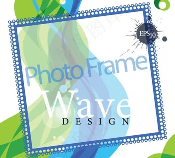 古典花纹边框相框图片