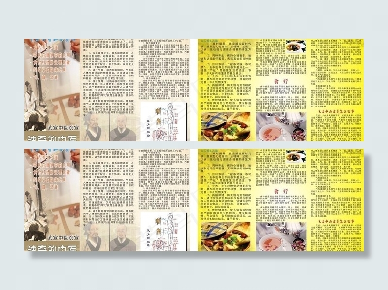 中医科普知识图片(297X210)cdr矢量模版下载