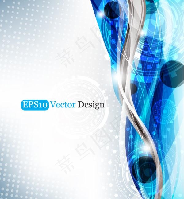 时尚背景素材矢量素材二