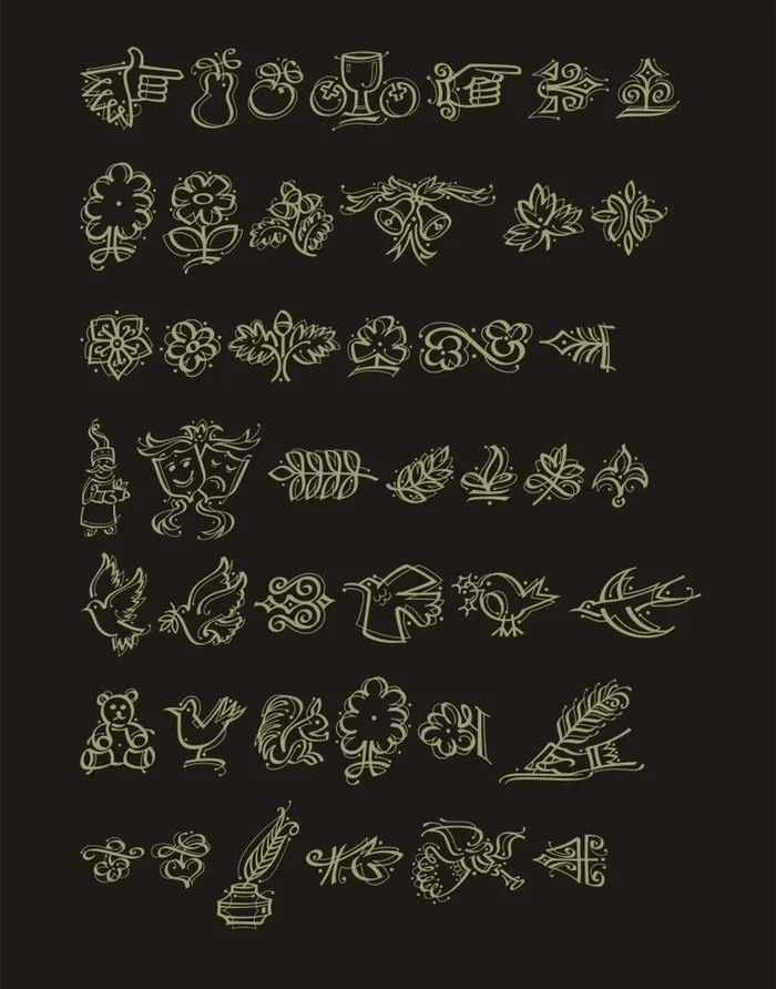 个性花纹 失量花纹图片cdr矢量模版下载