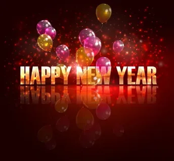 彩球节日背景图片