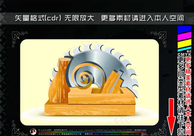 装潢图片cdr矢量模版下载